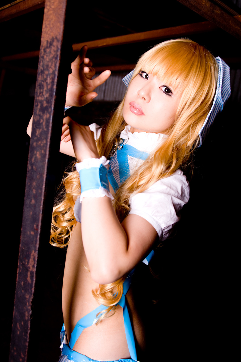 [Cosplay]  Night Cocoon Lovely  Hot Cosplayer gets naked